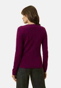 Just Cashmere Svetr - prune