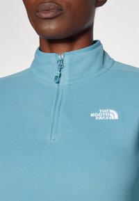 The North Face 100 GLACIER 1/4 ZIP - Vesta od flisa - algae blue