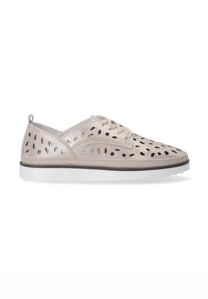 VENEZIA, Sportieve veterschoenen - beige