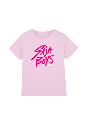 K-POP DEMON HUNTERS - SAJA PINK LOGO - T-Shirt print - light pink