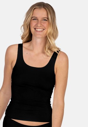 Nina von C., 2ER PACK DAMEN ACHSELTOP SECRET - Unterhemd/-shirt - schwarz
