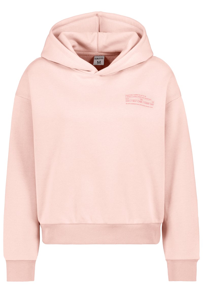 Sublevel MINI-PRINT - Hoodie - light rose