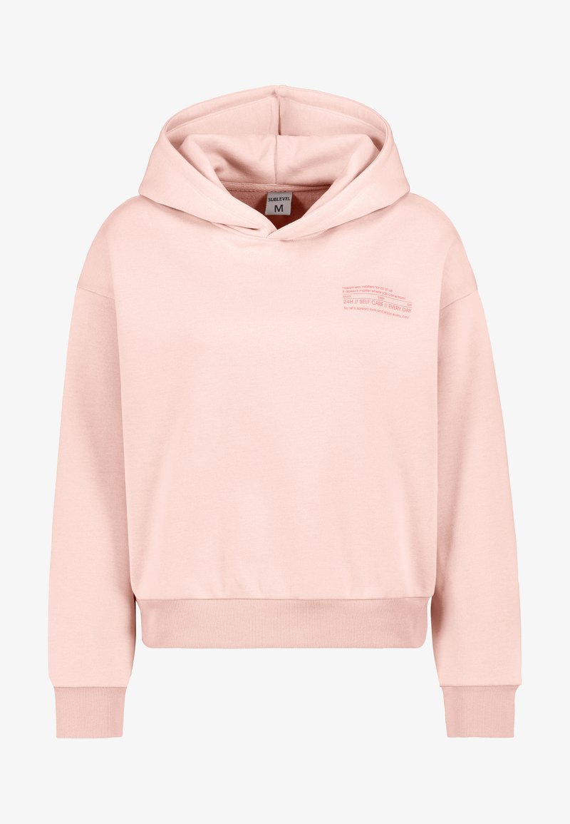 Sublevel MINI-PRINT - Kapuzenpullover - light rose
