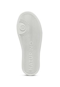 Plantilla de goma blanca con textura ondulada, que presenta un elemento de diseño circular etiquetado como "24" y el nombre de la marca "NATURINO".