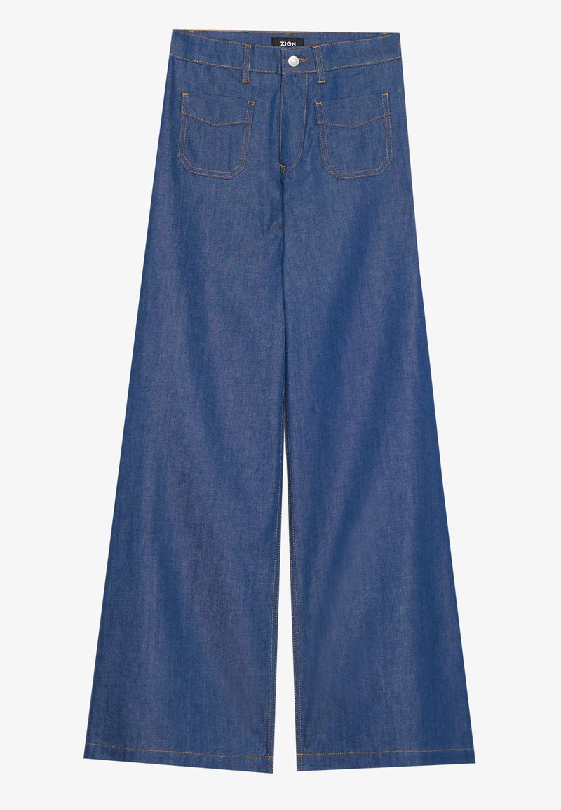 Zign Studio Relaxed fit jeans donkerblauw denim Zign Studio Relaxed fit jeans donkerblauw denim