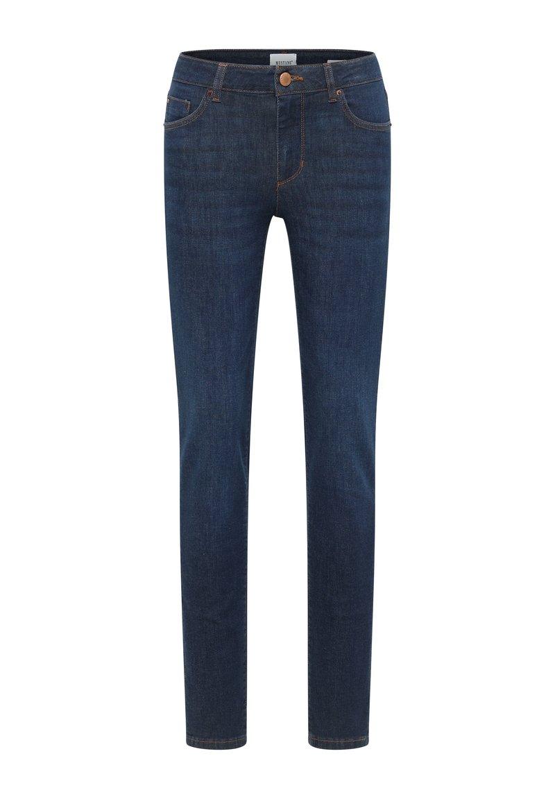 mustang Slim fit jeans blauw denim/bluedenim