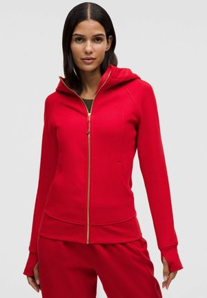 SCUBA FULL-ZIP - Sweatjakke - oxford red gold