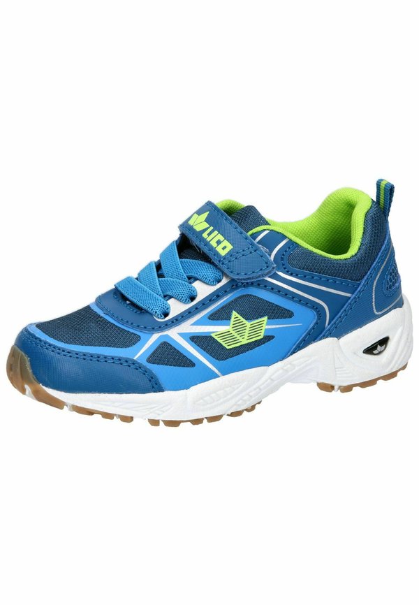 SALFORD VS – Laufschuh Straße – petrol blau lemon