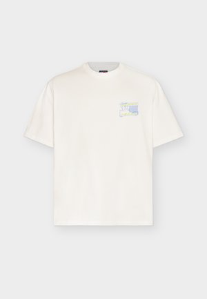 Tommy Jeans, - T-shirt z nadrukiem