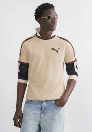 BIG CAT RINGER TEE - T-Shirt print - alpine snow