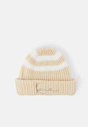 SIGNATURE FISHERMAN BEANIE  - Pipo - cream/white