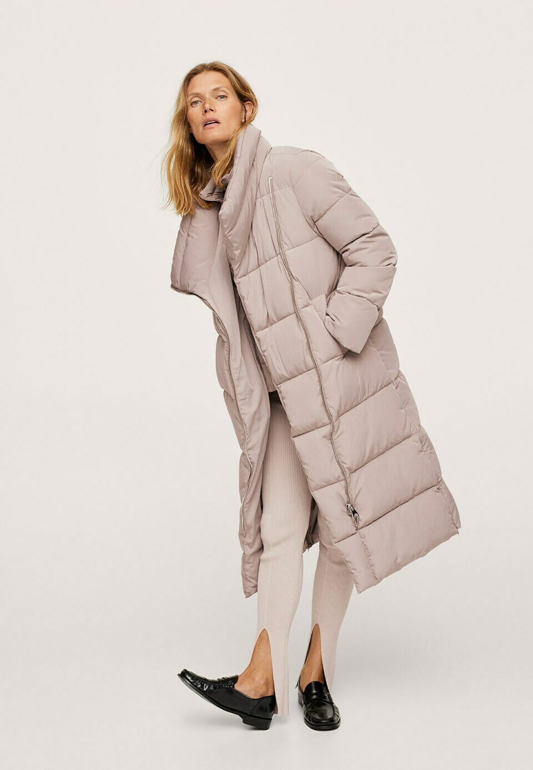 long puffer jacket mango