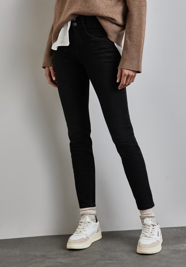 Jeans Slim Fit - schwarz