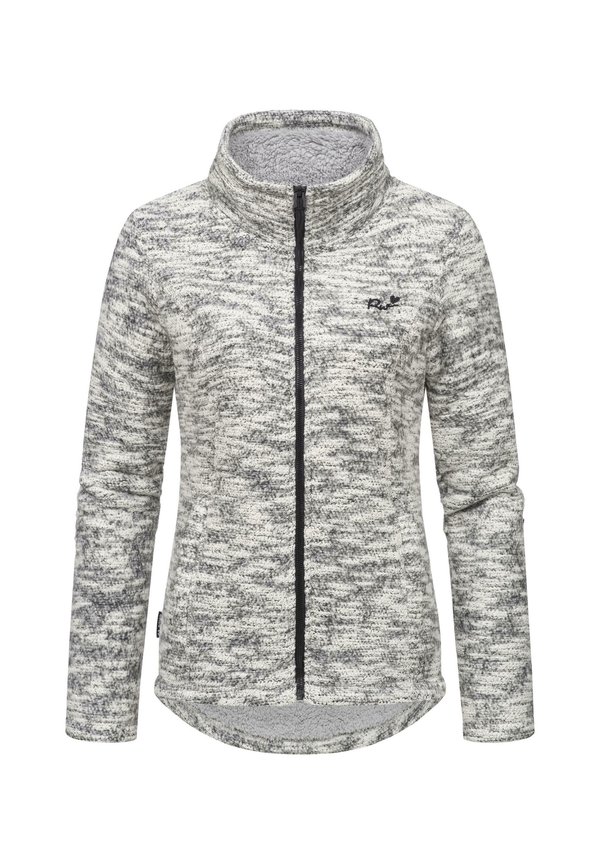 LIRAM MELANGE - Strickjacke - ash