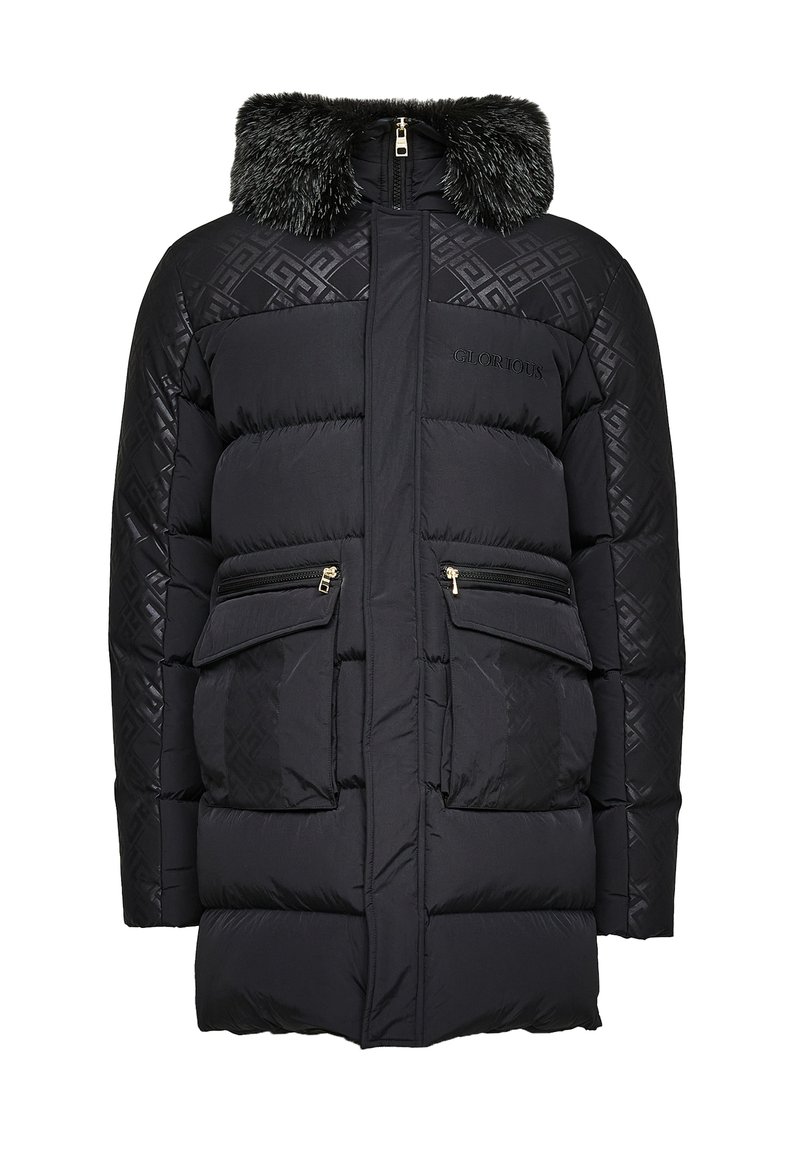 Glorious Gangsta HUMMERSON LONG PUFFER JACKET - Wintermantel - jet ...