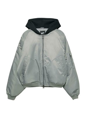COMBINED HOODED - Bomber bunda - grey