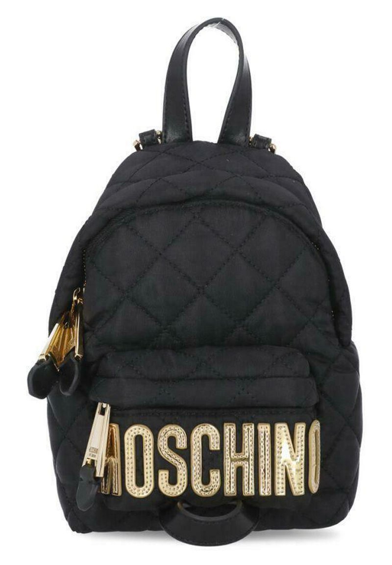 MOSCHINO MINI TRAPUNTATO CON LOGO Zaino fantasia nero/nero Zalando.it
