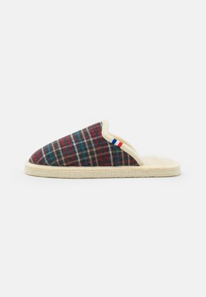 CHALET CHAUSSON CHECK UNISEX - Pantofole - asphalt