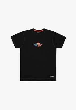 Jacker, CRASH CAR UNISEX - Trükipildiga T-särk - black