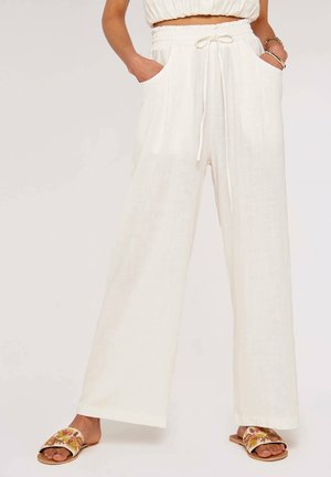 Trousers - cream