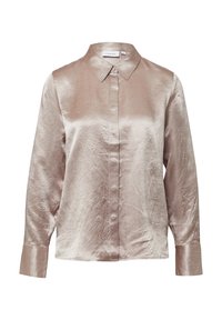 Camicia in popeline di cotone rigato