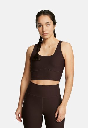 Under Armour SLEEVELESS MERIDIAN  - Top - brown obsidian