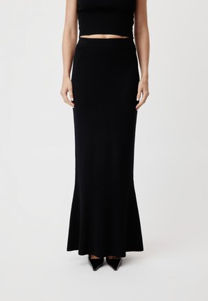 LeGer by Lena Gercke EVELIN SKIRT - Falda larga - schwarz