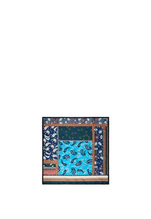 PATCHWORK PAISLEY Y FLORES - Bufanda - azul