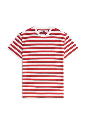 Tommy Jeans, STRIPE TEE - T-shirt imprimé - ancient white
