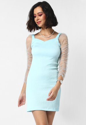 SAFARI - Shift dress - blue