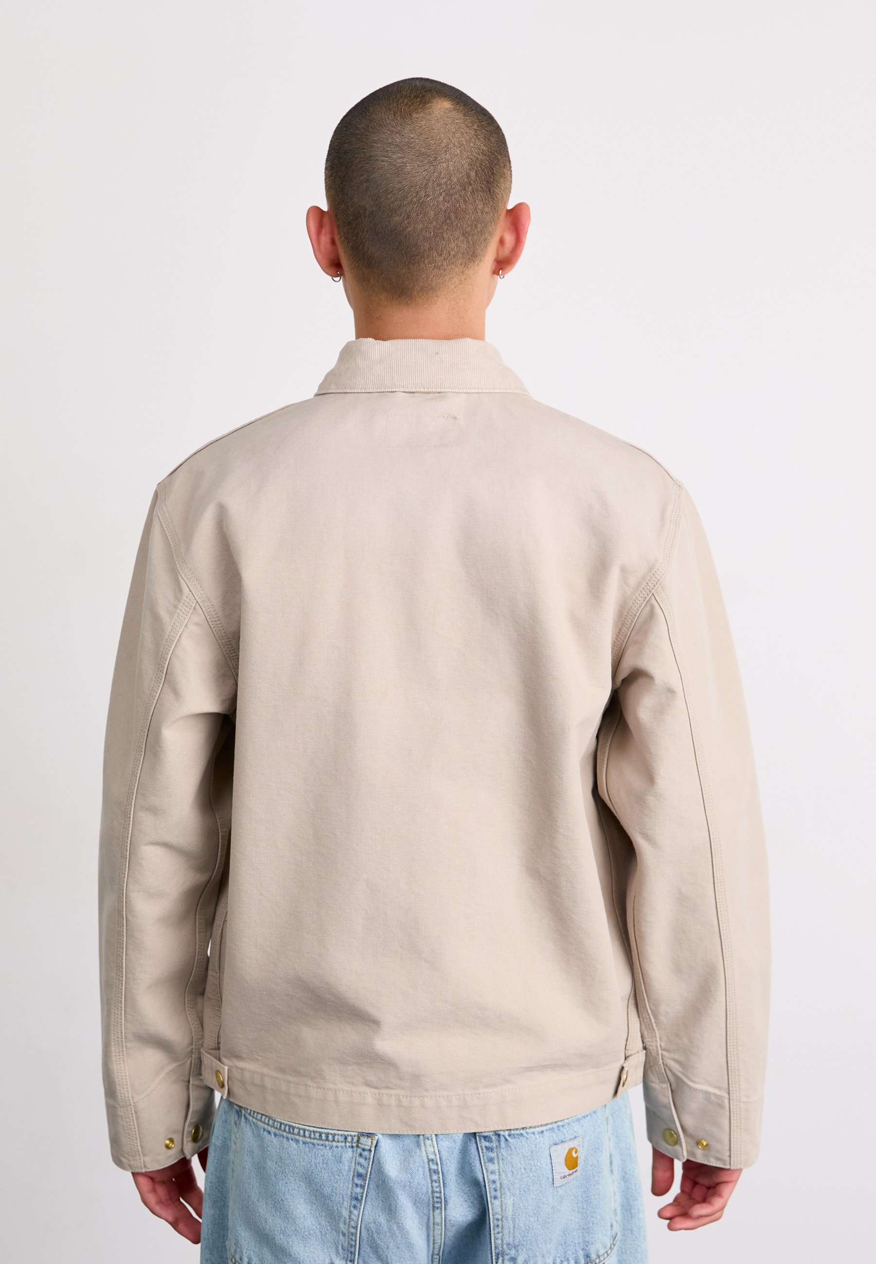 Carhartt WIP DETROIT - Summer jacket - dusky beige/beige - Zalando.ie