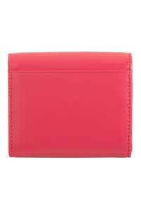 DUDU MINI IN VERA CON  ZIP CHIUSURA A BOTTONE  COMPATTO - Portafoglio - lampone