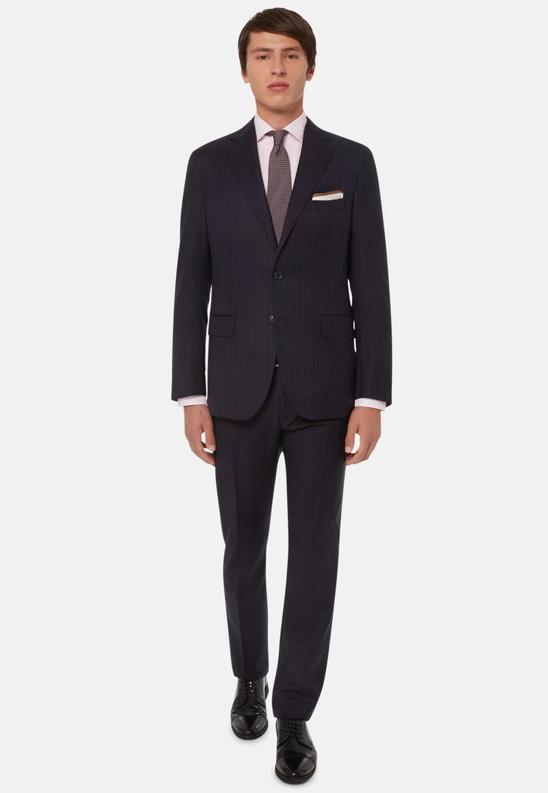 Boggi Milano SET PINSTRIPE PURE Suit navy blue/blue Zalando.de