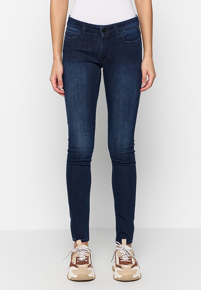 Replay Jeans Skinny Fit donkerblauw