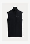 DOUBLE-KNIT MOCKNECK VEST - Weste - black
