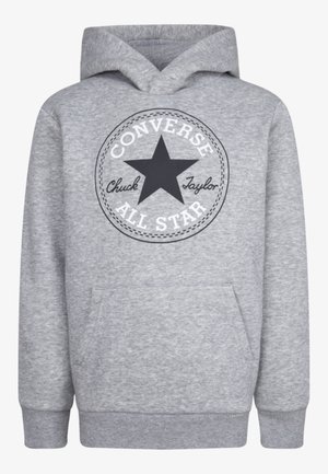 Converse CORE HOODIE - Kapucnis pulóver - dark grey heather