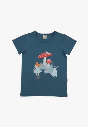 Walkiddy, WONDERLAND-T-SHIRT - Print T-shirt - dark blue