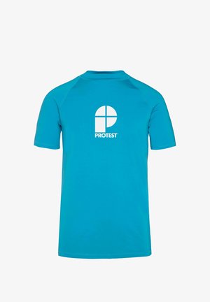 Protest, PROTEST RASHGUARD SHORT SLEEVE - Zwemshirt - electric blue