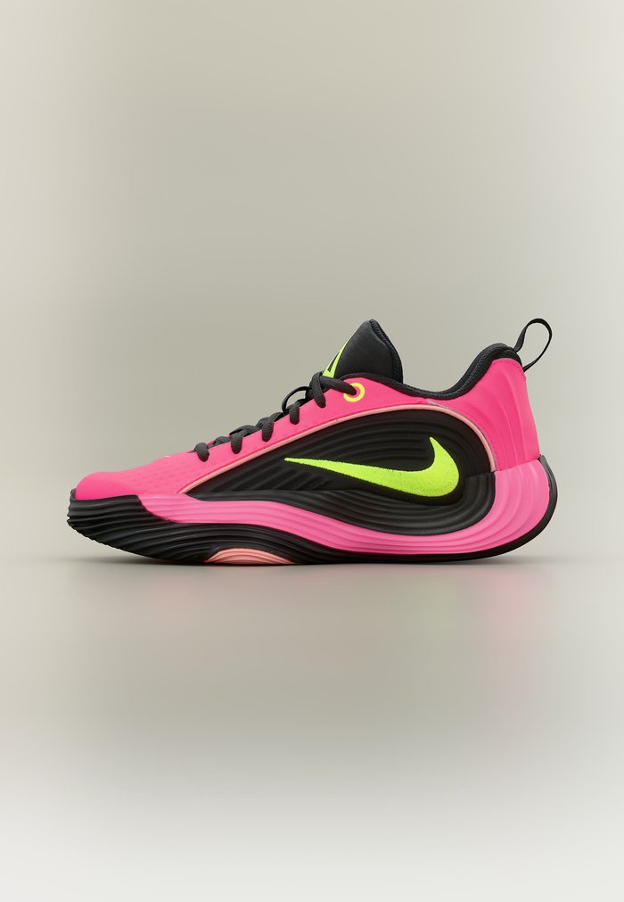 Nike GIANNIS IMMORTALITY 5 UNISEX - Zapatillas de baloncesto - hyper pink/volt/oracle pink/black/metallic silver-coloured