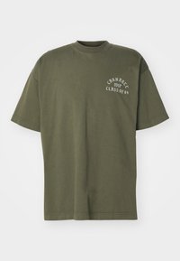 Carhartt WIP CLASS OF 89 Triko s potiskem dundee/white/khaki