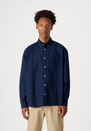 STANDARD FIT OXFORD LOGO - Button down-skjorte - tapestry navy