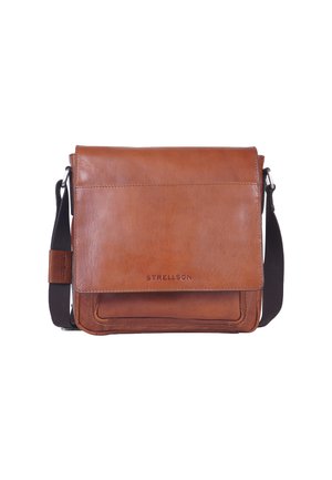 Cross body bag - cognac