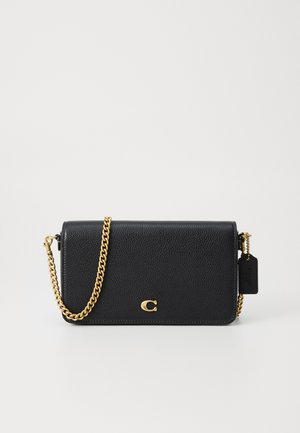 POLISHED PEBBLE MILA CROSSBODY BAG SET - Sac bandoulière - black