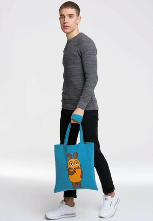 LOGOSHIRT DIE MAUS - Tote bag - türkis