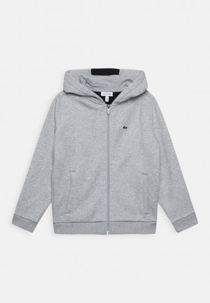 Sweat zippé - mottled light grey