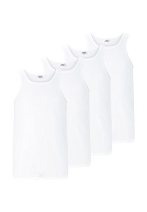 TANK 4ER PACK - Unterhemd/-shirt - weiß