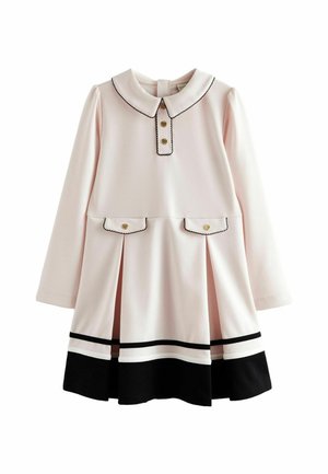 PANEL HEM PONTE - REGULAR FIT - Dienas kleita - cream