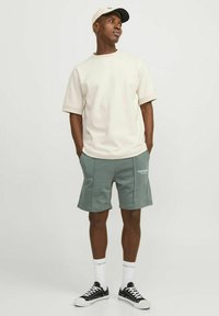 Jack & Jones JPSTKANE VESTERBRO - Tracksuit bottoms - laurel wreath