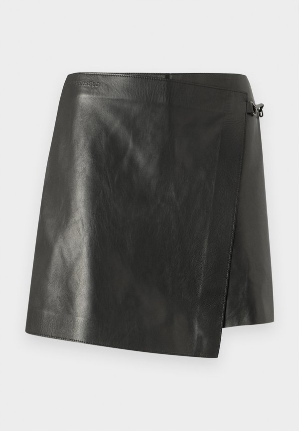 SKORT - Leather skirt3