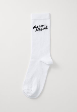 HANDWRITING SOCKS UNISEX - Chaussettes - white